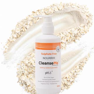 CleanseMe Gentle Skin Cleanser Face wash | 200 ML |All Skin Types | Enriched with Allantoin & Colloidal Oatmeal | Use with or Without Water | Soap Free CleanseMe Gentle Skin Cleanser Face wash | 200 ML |All Skin Types | Enriched with Allantoin & Colloida