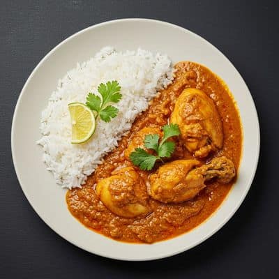 Chicken Curry Half Plate