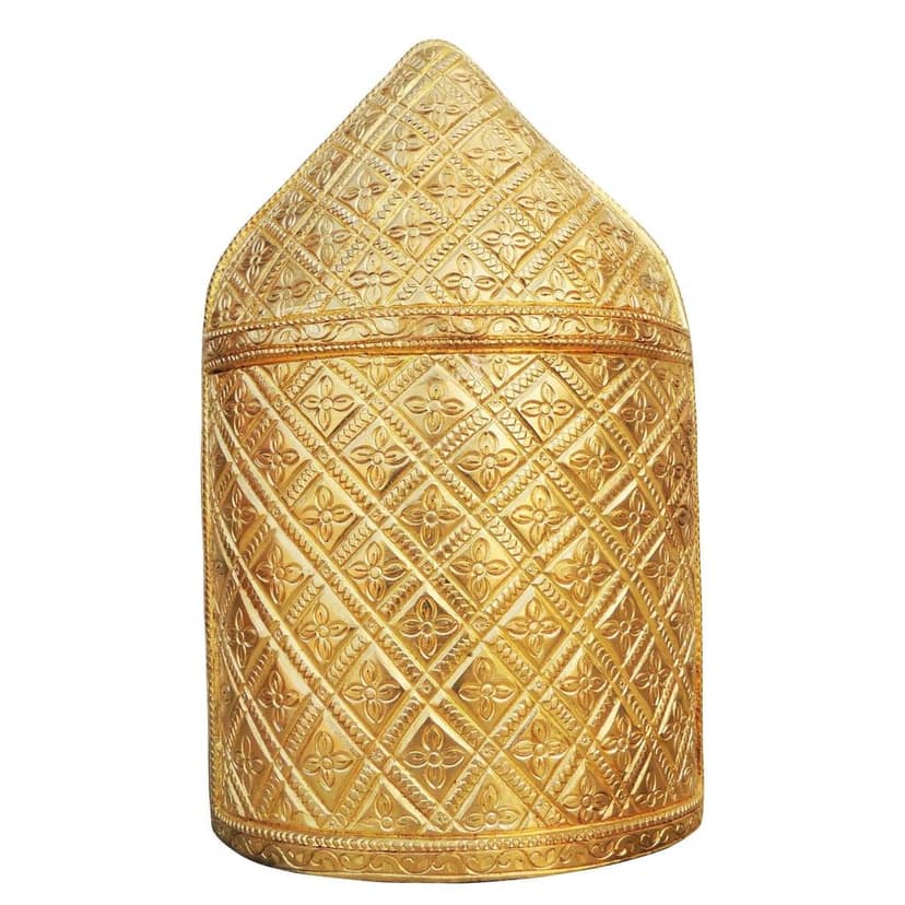Brass Buddha Face with Frame - Wall Decor Spiritual Showpiece, Height : 9.3 Inch (BSMAS025) view 5