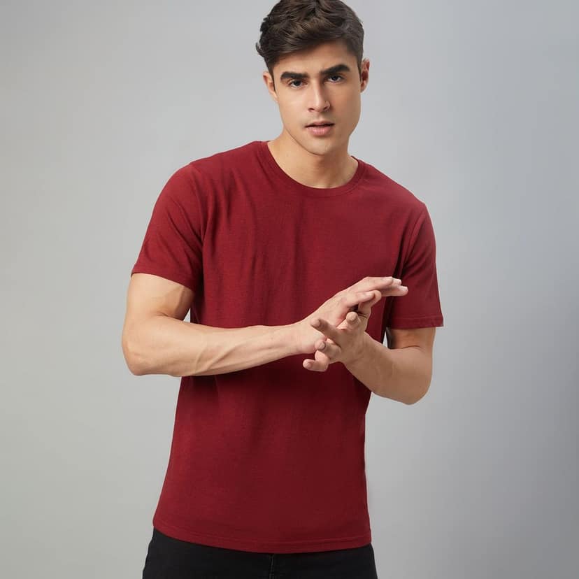 FTX Men Roundneck Cotton Rich Tshirt view 5