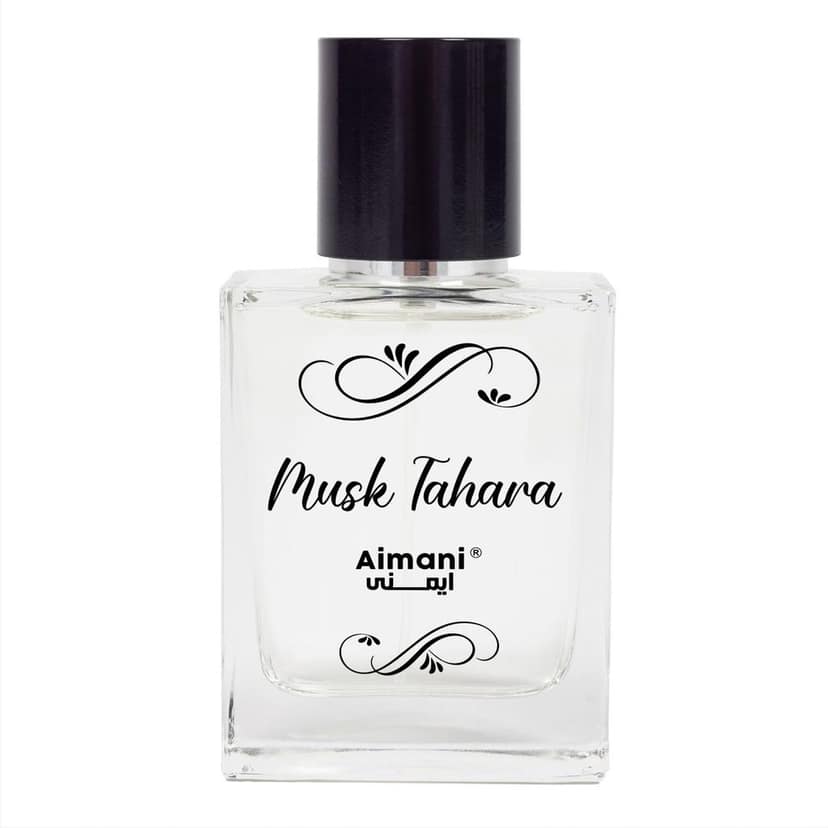 Aimani White Oudh Musk Tahara | Unisex Thick & Creamy Body Perfume, Arabian Fragrance, Long-Lasting Musk & Oudh | 50ml