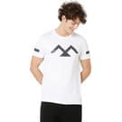 Mufti White Holographic Print Tee