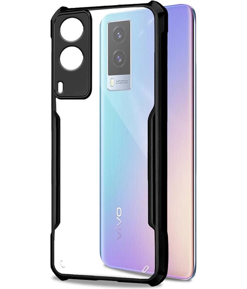 ZAMN Bumper Cases Compatible For Polycarbonate Vivo V21e 5G ( )