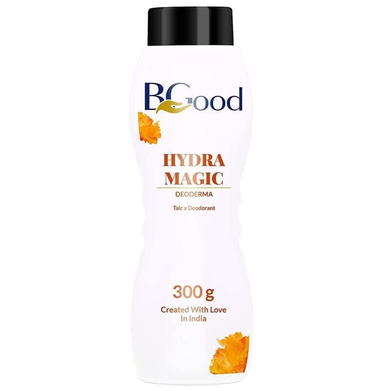 Bgood | Talcum Powder- Jasmine, Hydra Magic, Mystic Blue - 120gm x 3 - Pack of 3 , Body & Face Talc Powder for Women & Men Combo Offer Powder Deodorant Talc | All Day Fragrance for All Skin Type Buy 1 Get 1 Free view 4