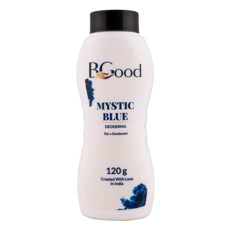 Bgood | Talcum Powder- Jasmine, Hydra Magic, Mystic Blue - 120gm x 3 - Pack of 3 , Body & Face Talc Powder for Women & Men Combo Offer Powder Deodorant Talc | All Day Fragrance for All Skin Type Buy 1 Get 1 Free view 7