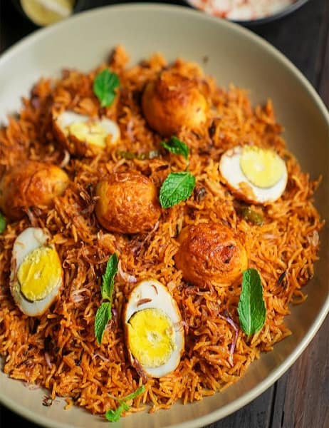 Egg biryani [6 person]
