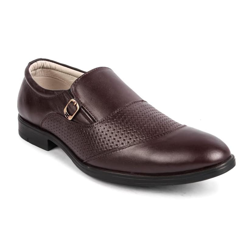 FEATHER LEATHER Men's Genuine Leather Black Formal Shoes for Men - Suitable for Formals, Office Wear, Dress Up Shoes view 9