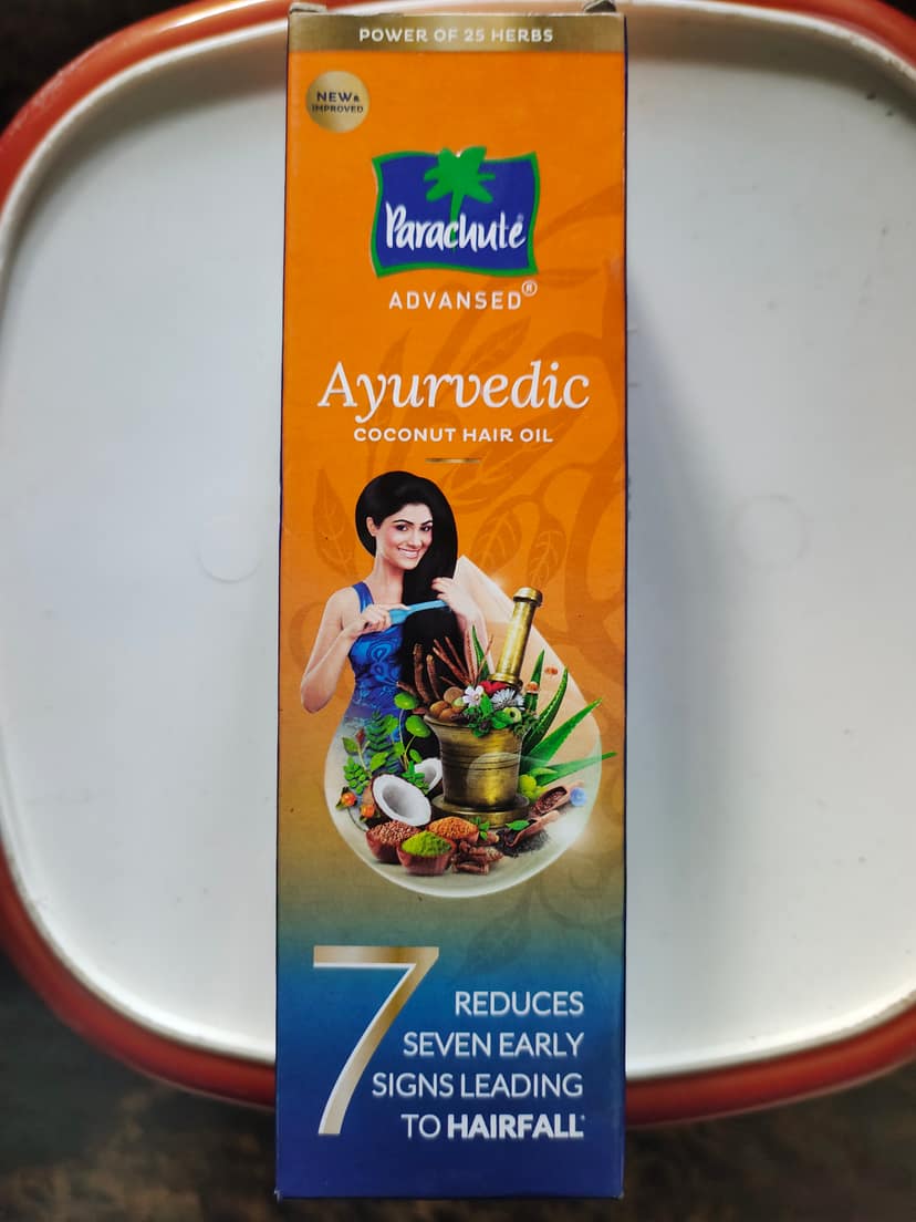 Parachute advanced ayurvedic coconut oil
