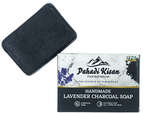 Lavender Charcoal Soap 100 gm