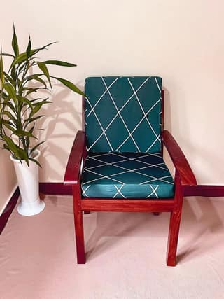 PENTHOOM Sofa Seat Cover, Sofa Protector Cover, Stretchable Sofa Cover for Wooden Sofa Cover with High Density Sofa Cover Cloth Material