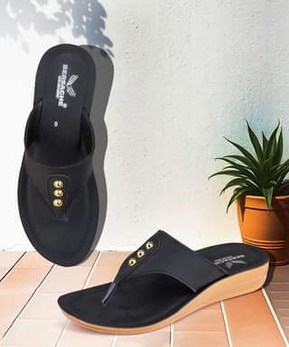 Bersache Extra Soft Classic Casual with Back Strap Regular wear with Ultra Soft & Flexibility Technology Slipper for Women's