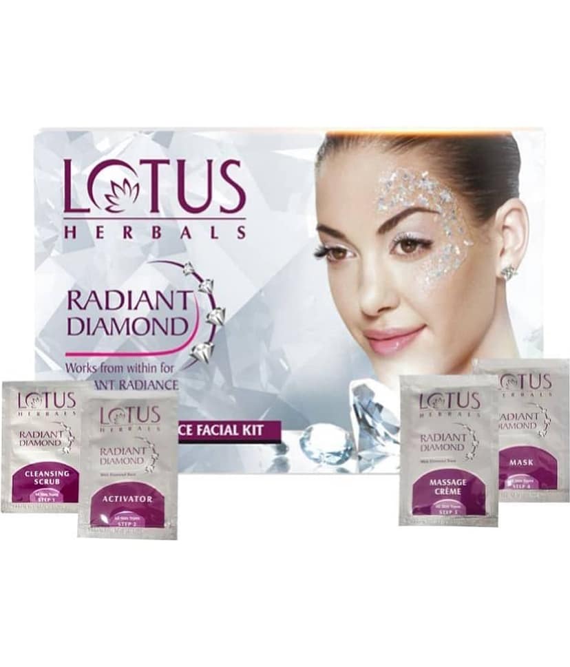 Lotus Herbals Radiant Diamond Facial Kit 37g