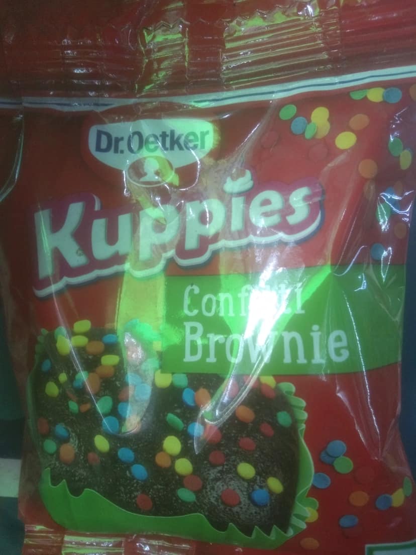 Dr.oetker Kuppies Confett Brownie