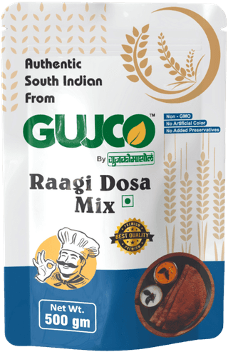 GUJCO Raagi Dosa Mix - Authentic South Indian, 500g