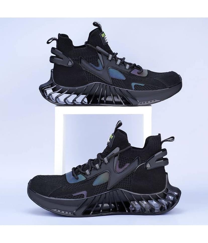 ATOM SpeedRider Black Men's Lifestyle Shoes