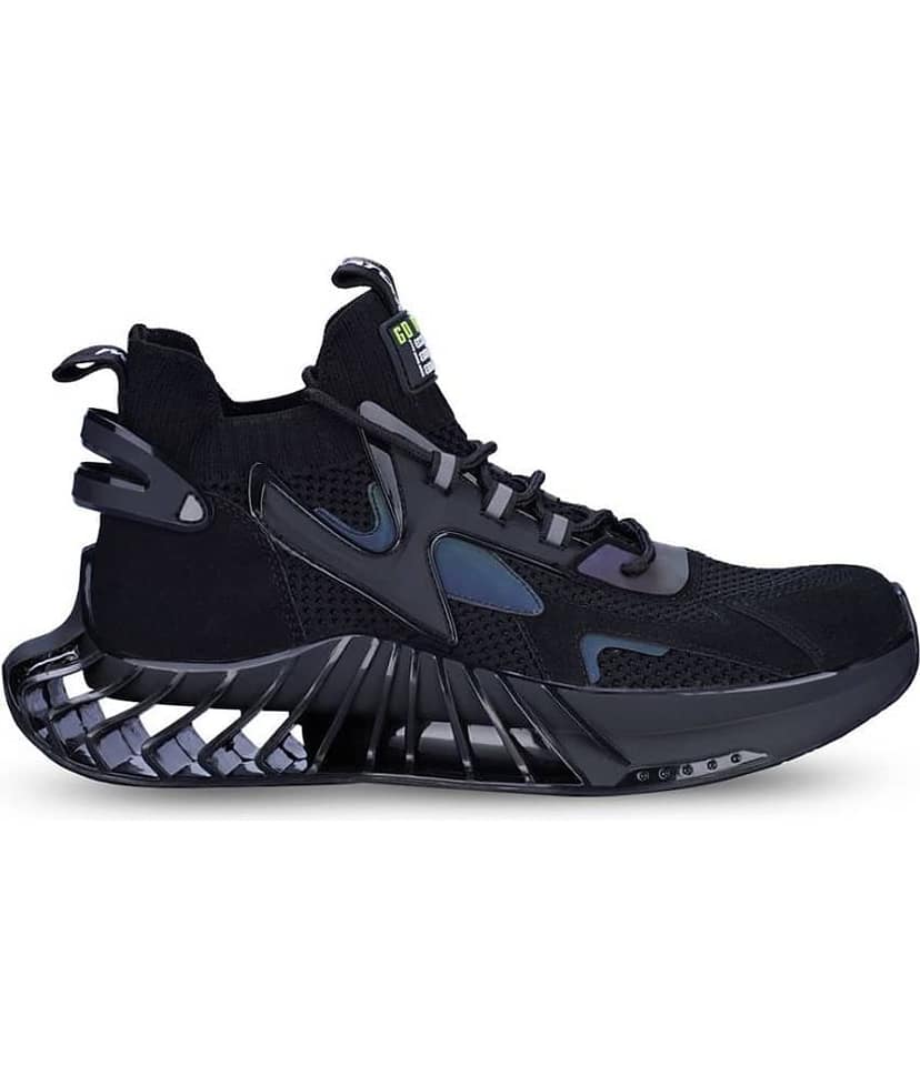 ATOM SpeedRider Black Men's Lifestyle Shoes view 3