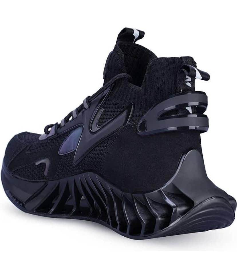 ATOM SpeedRider Black Men's Lifestyle Shoes view 4