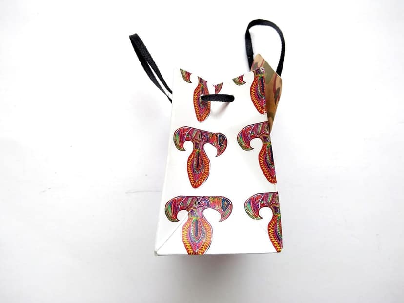 Fabulous Cream Gift Bag - Small view 2