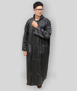 Goodluck Black Rain Jacket