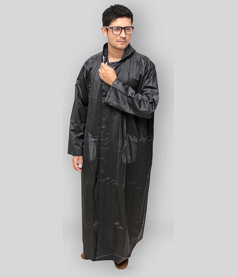 Goodluck Black Rain Jacket