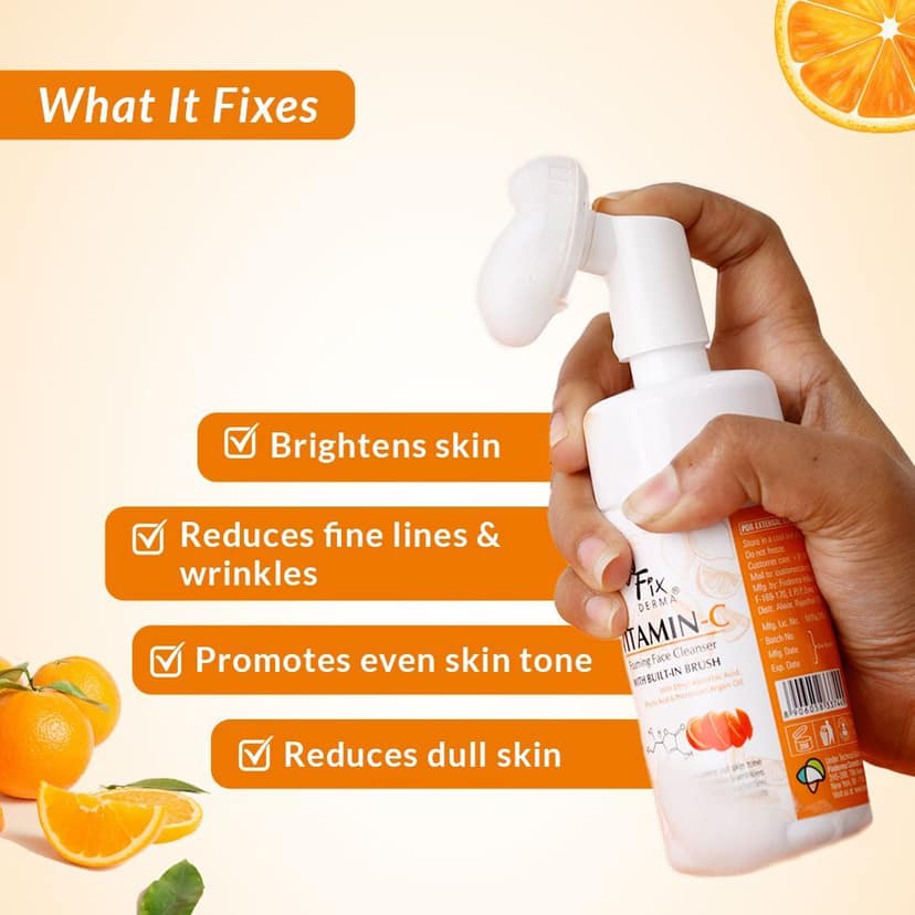 Fixderma Vitamin C Foaming Face Cleanser view 2