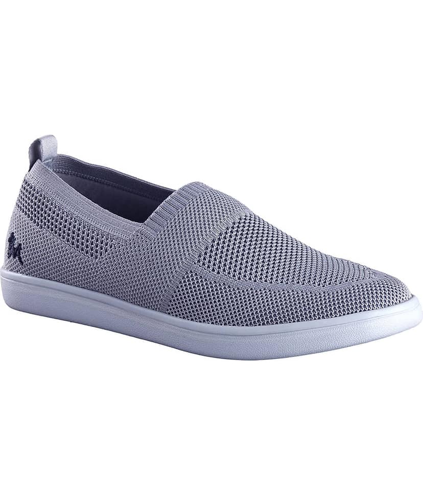Neemans Grey Men's Slip-on Shoes view 2