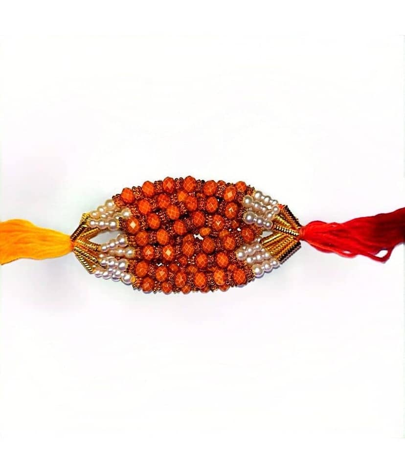 CHARKEE Fancy 12 Bhaiya Bhabhi Rakhi ( Pack of 12 , Multicolour ) view 2
