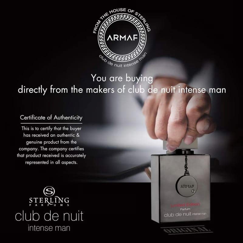 Armaf Club De Nuit Intense Man Eau De Parfum Limited Edition 105ml For Men view 2