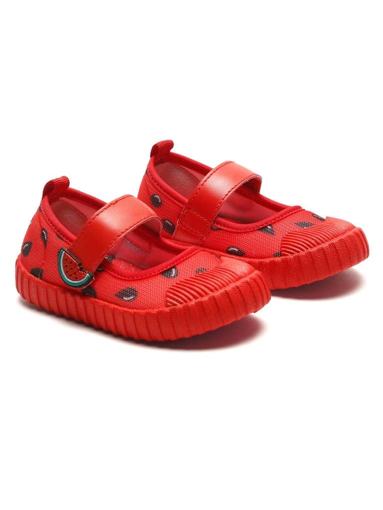 Premium Watermelon Ballerinas - Red (Girls) view 6