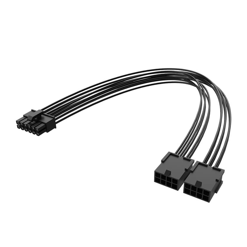 Micro Fit (3.0mm) 12 Pin GPU to Dual PCIe 8 Pin Power Cable (15cm)