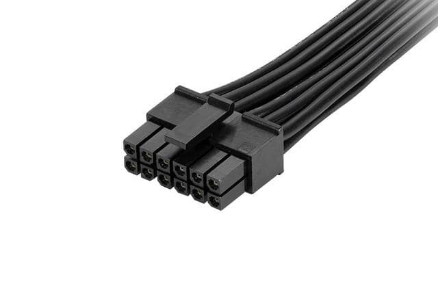 Micro Fit (3.0mm) 12 Pin GPU to Dual PCIe 8 Pin Power Cable (15cm) view 2