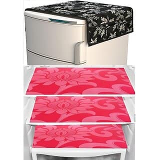 REVEXO Refrigerator Cover (Width: 20 cm, Multicolor) view 2