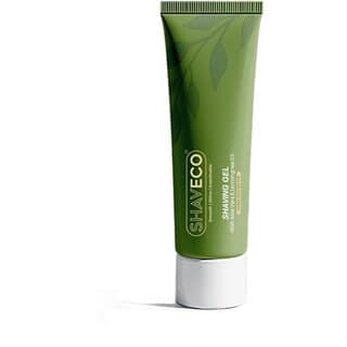 SHAVECO Bamboo EDGE 3 Razor with Extra Cartridge And Natural Aloe Vera And Lemongrass Shaving Gel Combo view 2