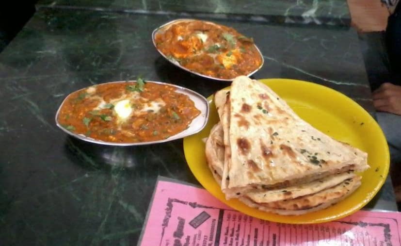 Karahi paneer 2 butter naan combo