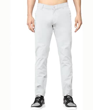 JB JUST BLACK White Regular Chinos ( Pack of 1 )