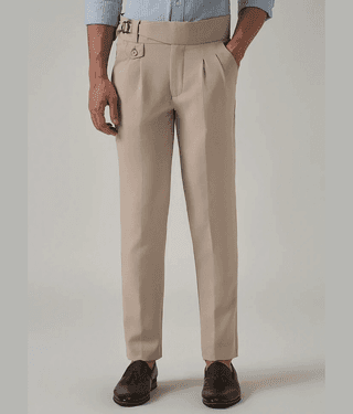 ARBIA FUNKI Regular Men's Gurkha Pant - Blue ( Pack of 1 )