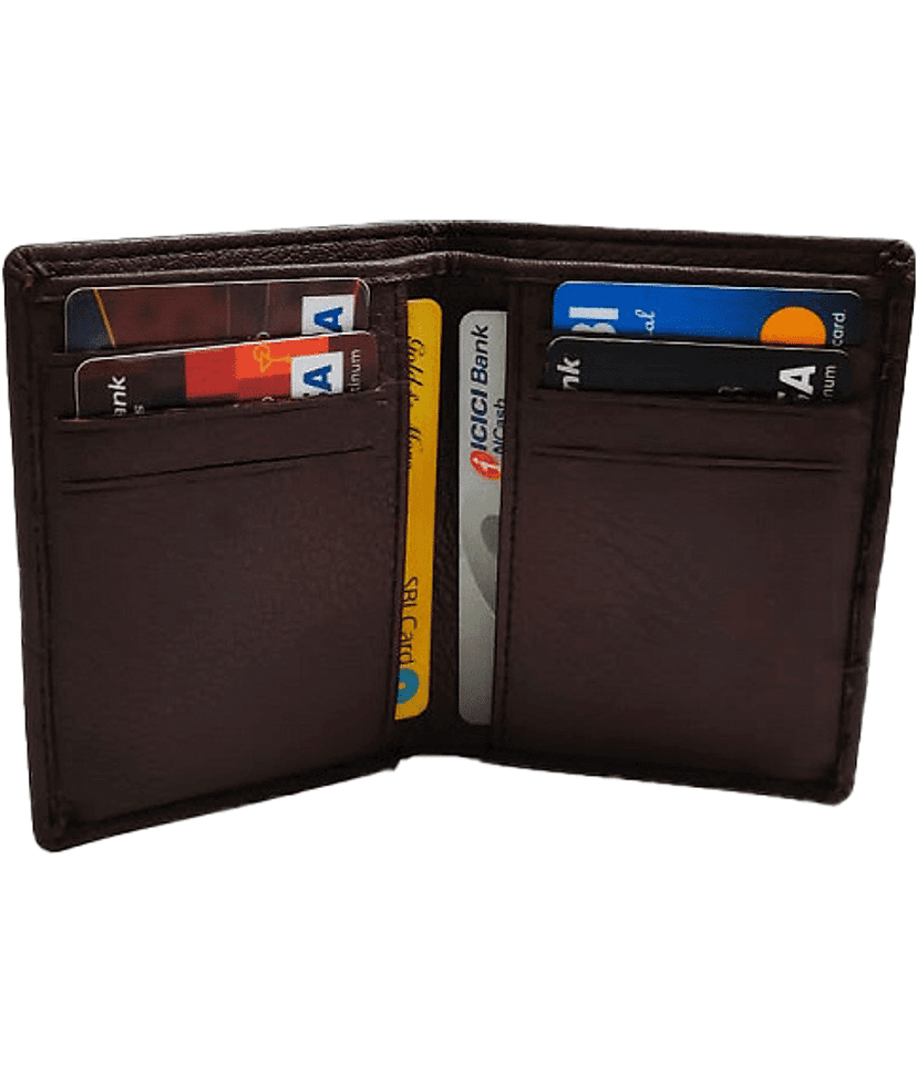 RAGE GAZE - Brown PU Men's Regular Wallet ( Pack of 1 ) view 2