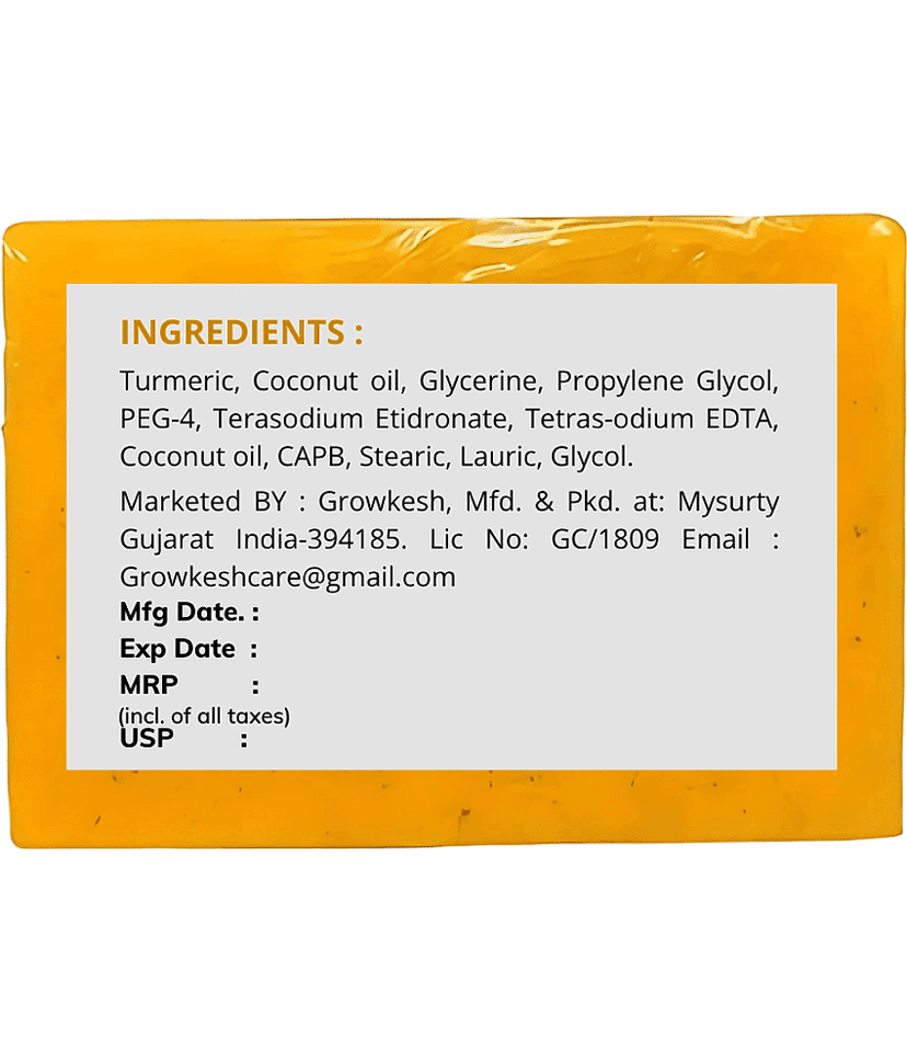 Growkesh Skin Whitening Soap for All Skin Type ( Pack of 1 ) view 2