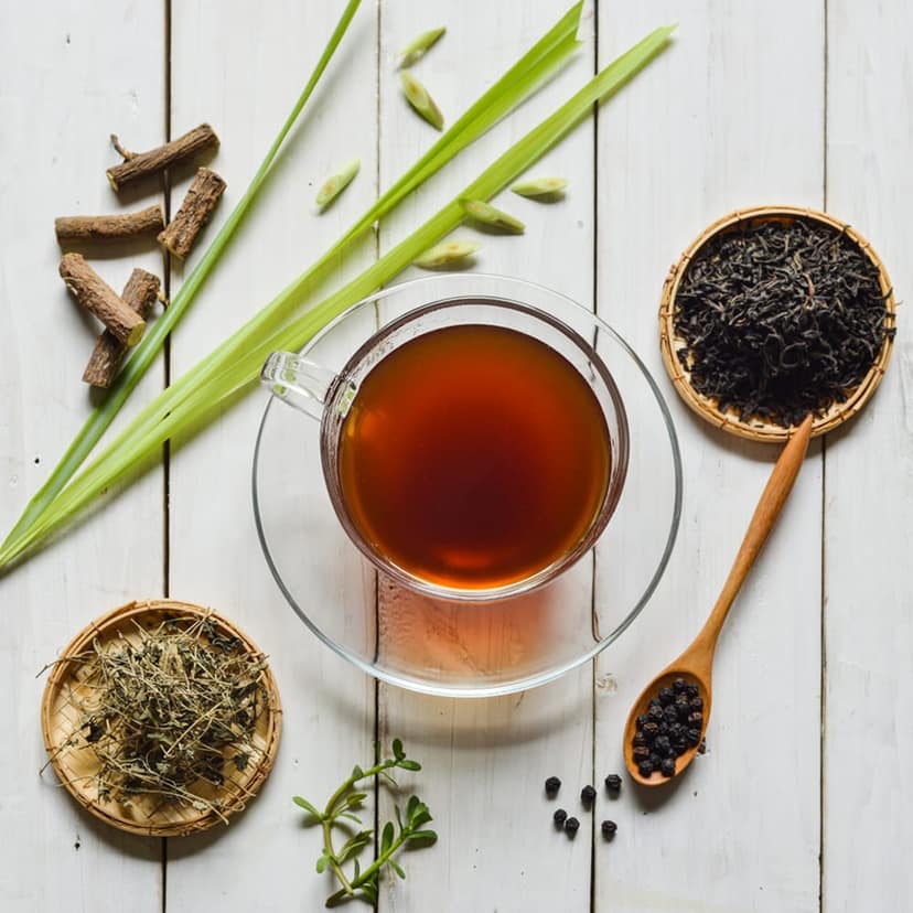 Suprabhat Chai - Kapha Balancing Black Tea For Soothing The Throat & Detoxifying The Liver view 2