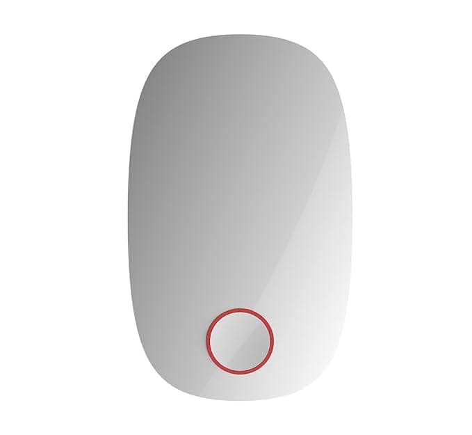 Curve Plus 204083 Polycarbonate Salsa Polyphonic Multitune Musical Door Bell (White and Red) view 2