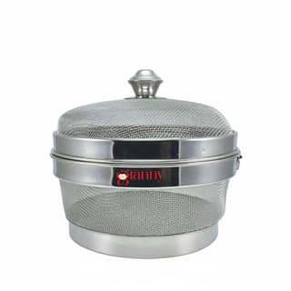 Granny kitchen Stainless Steel Fruit and Vegetable Basket with Lid