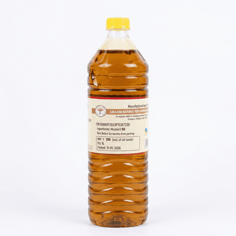 Cold Pressed Mustard Oil 1 Litre view 2