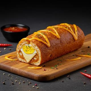 Double Egg Cheese Frankie