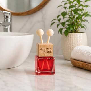 Bathroom & Tabletop Freshener | Assorted Bottle Diffuser | Long-Lasting Fragrance | Lemongrass