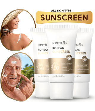 Smartdrops SPF 50 Outdoor Tanning Sunscreen Cream For Dry Skin ( Pack of 3 )