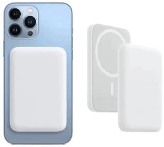 10000 mAh Wireless With MagSafe | Power Bank (White, Lithium-ion, Quick Charge 3.0 for Mobile)