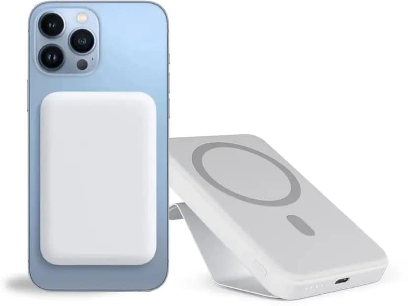 10000 mAh Wireless With MagSafe | Power Bank (White, Lithium-ion, Quick Charge 3.0 for Mobile) view 2
