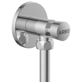 PM-5104 Angle Valve With SS Pipe And Nut
