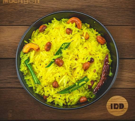 Lemon rice+Poriyal +Appalam