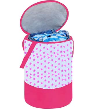 Laundry Bag Waterproof Non Woven Beige 45L Capacity